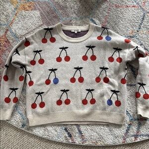 Madewell Cherry Sweater